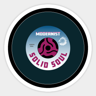 Modernist Solid Soul Sticker